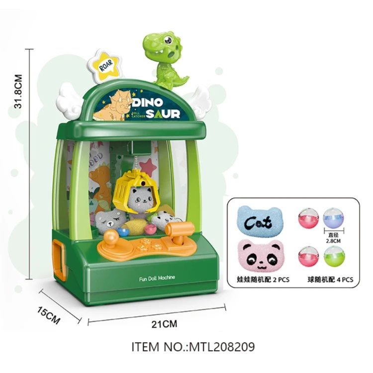 Dino-Dash Claw Machine