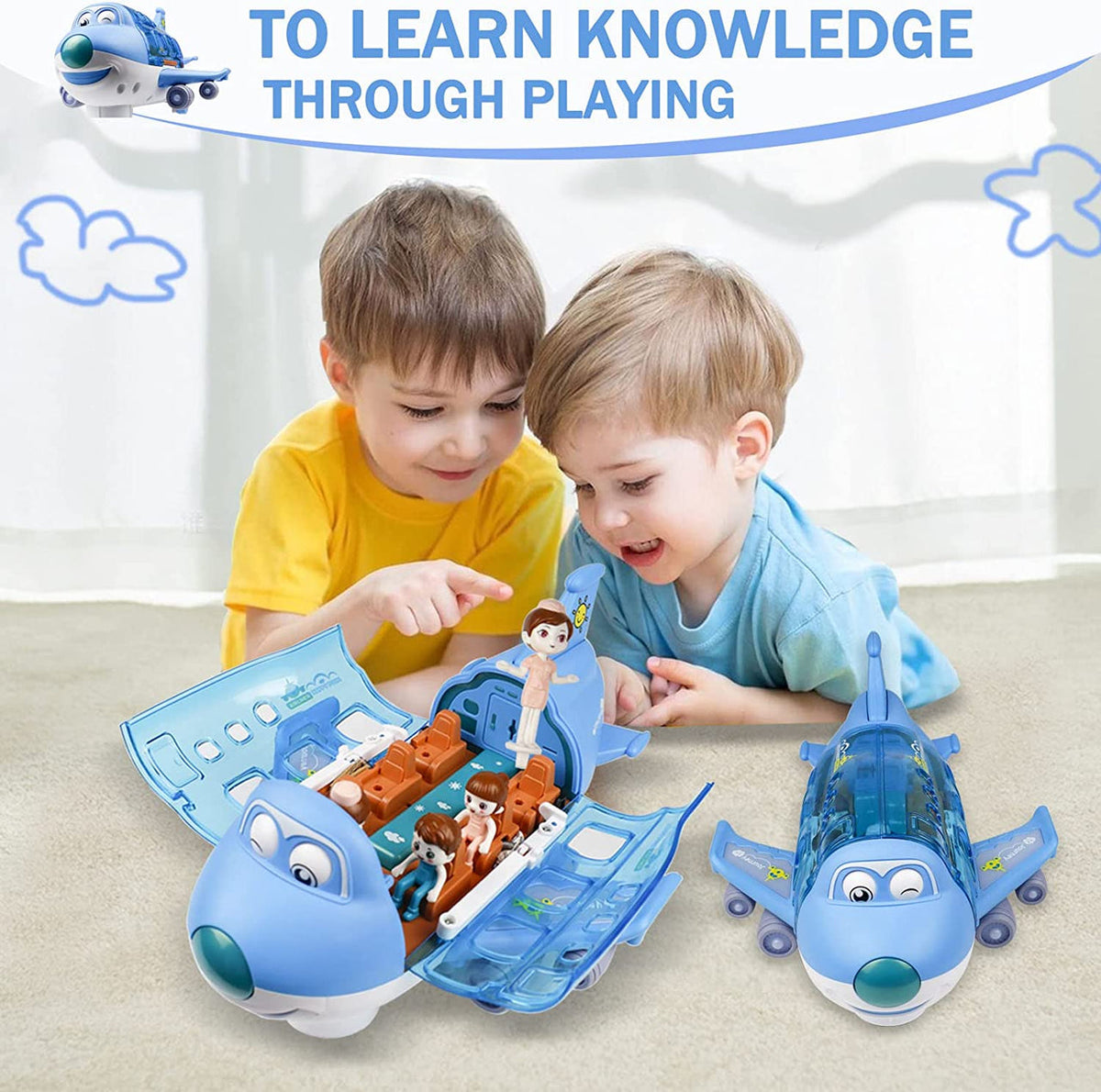 Airliner Happy Fuun toy airplane (Model 8811-16)