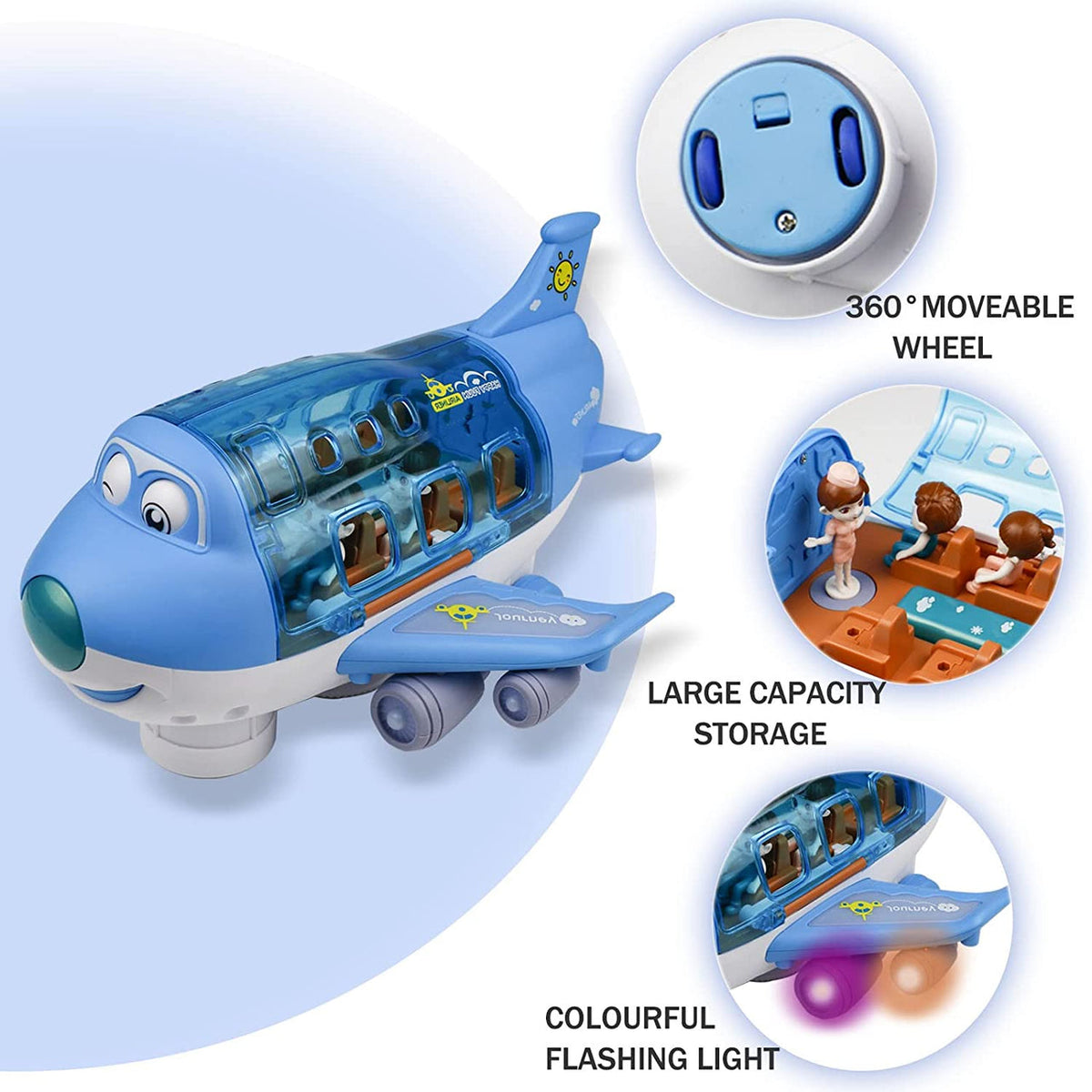 Airliner Happy Fuun toy airplane (Model 8811-16)