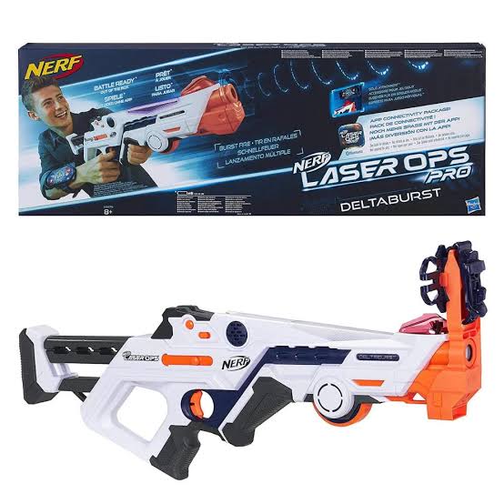 NERF Laser Ops Pro DeltaBurst Blaster (App-Enabled, Original)