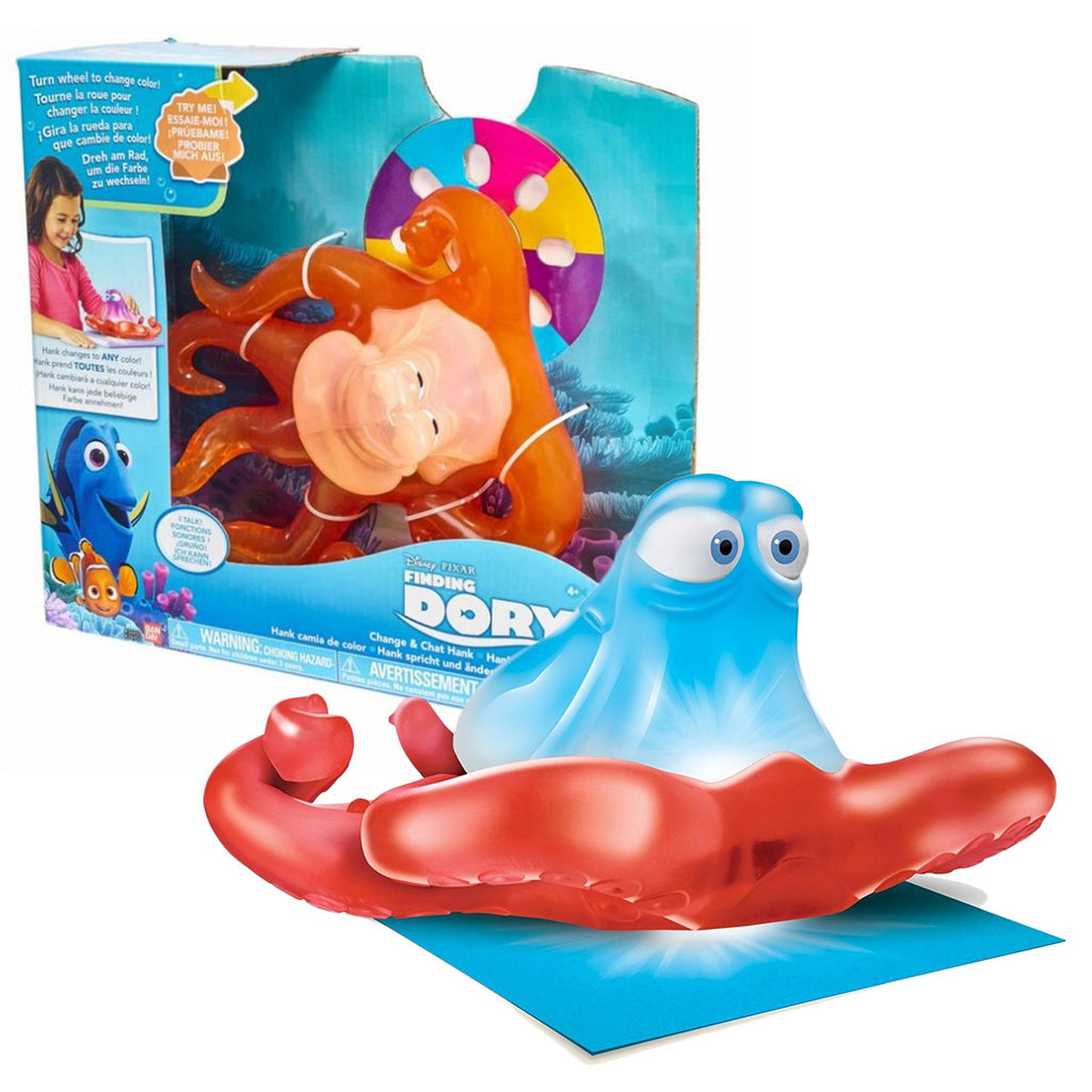 Original Bandai Disney Pixar Finding Dory Change & Chat Hank Figure