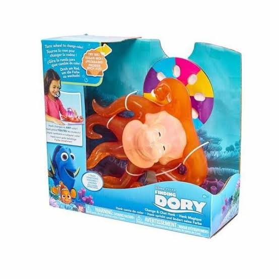 Original Bandai Disney Pixar Finding Dory Change & Chat Hank Figure