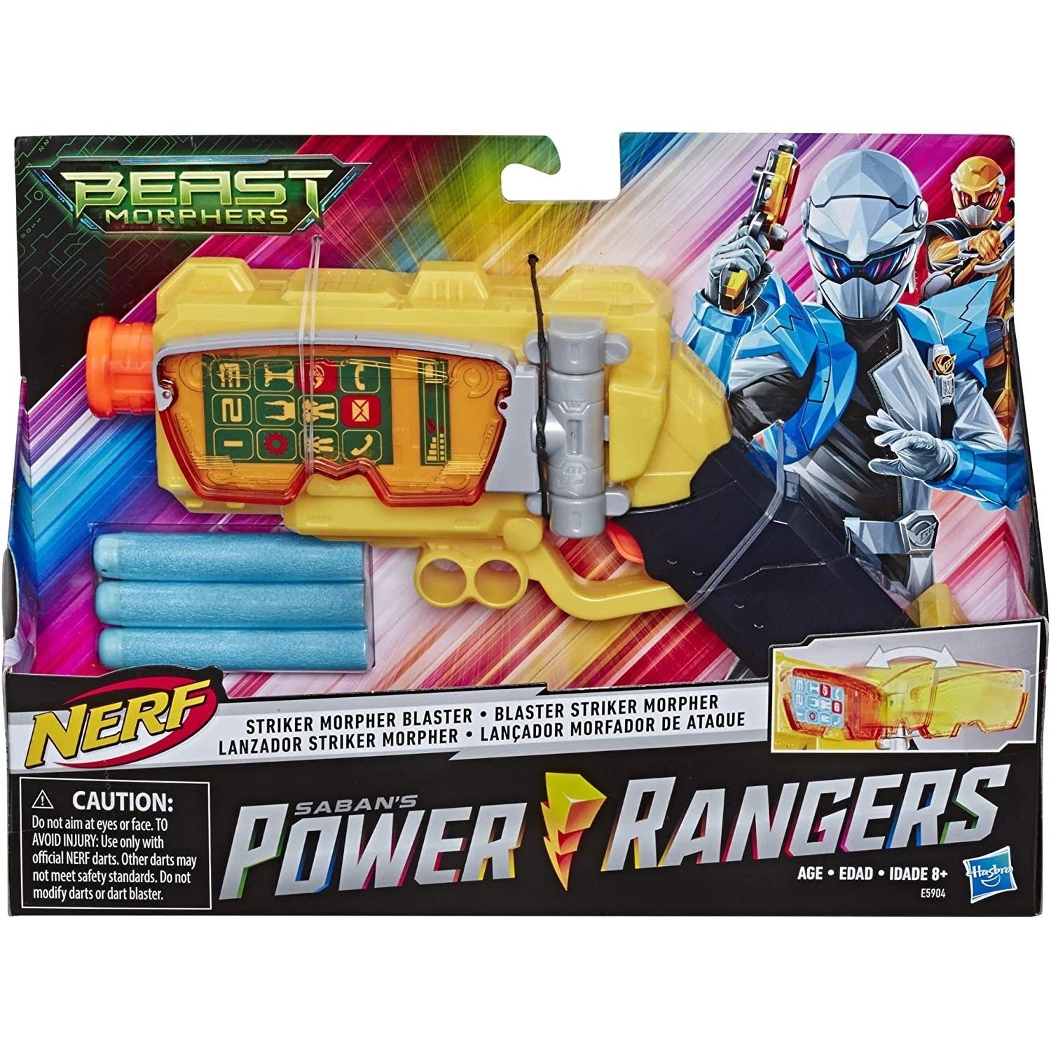 Nerf Original Power Rangers Beast Morphers Striker Morpher Blaster