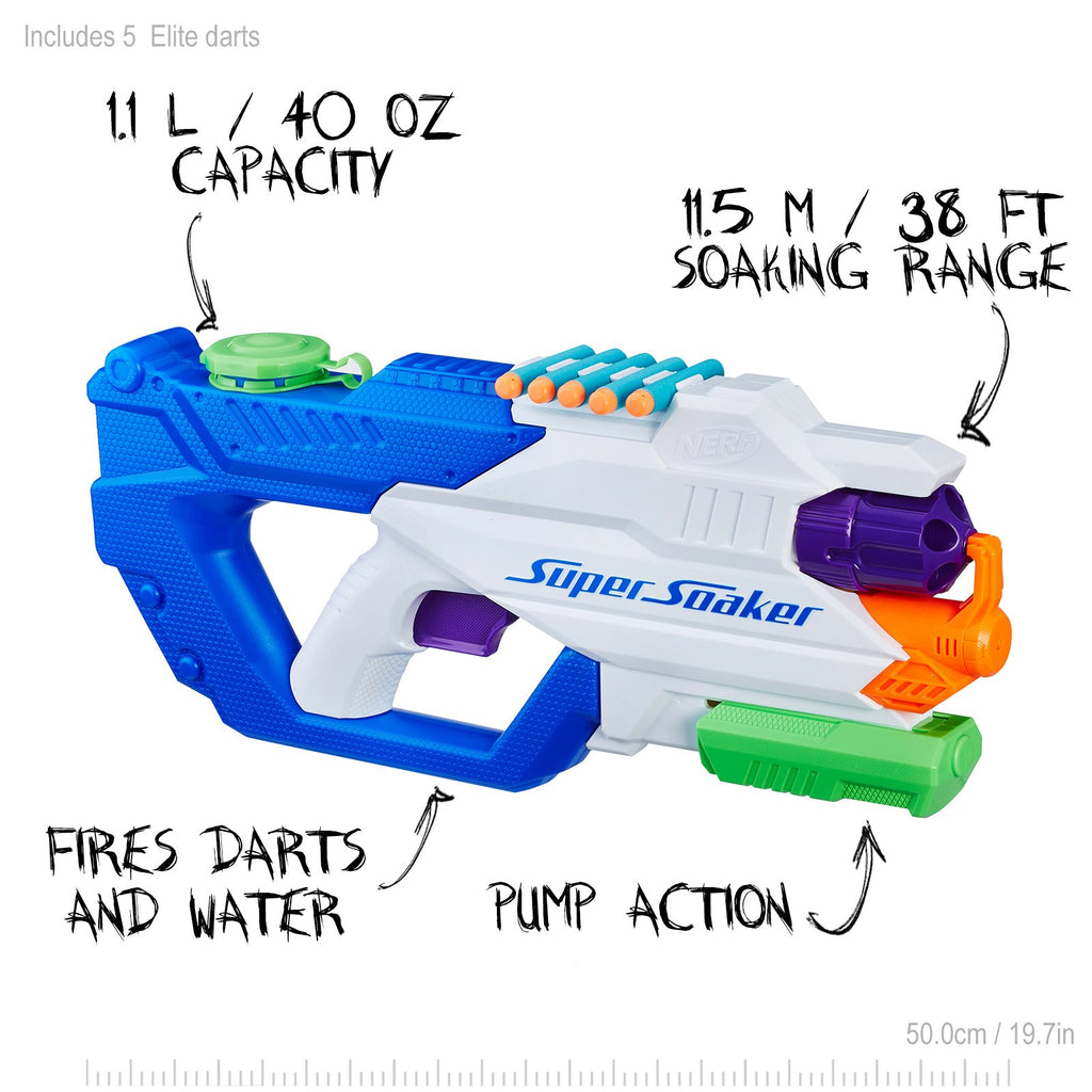 Nerf Super Soaker DartFire Water Blaster