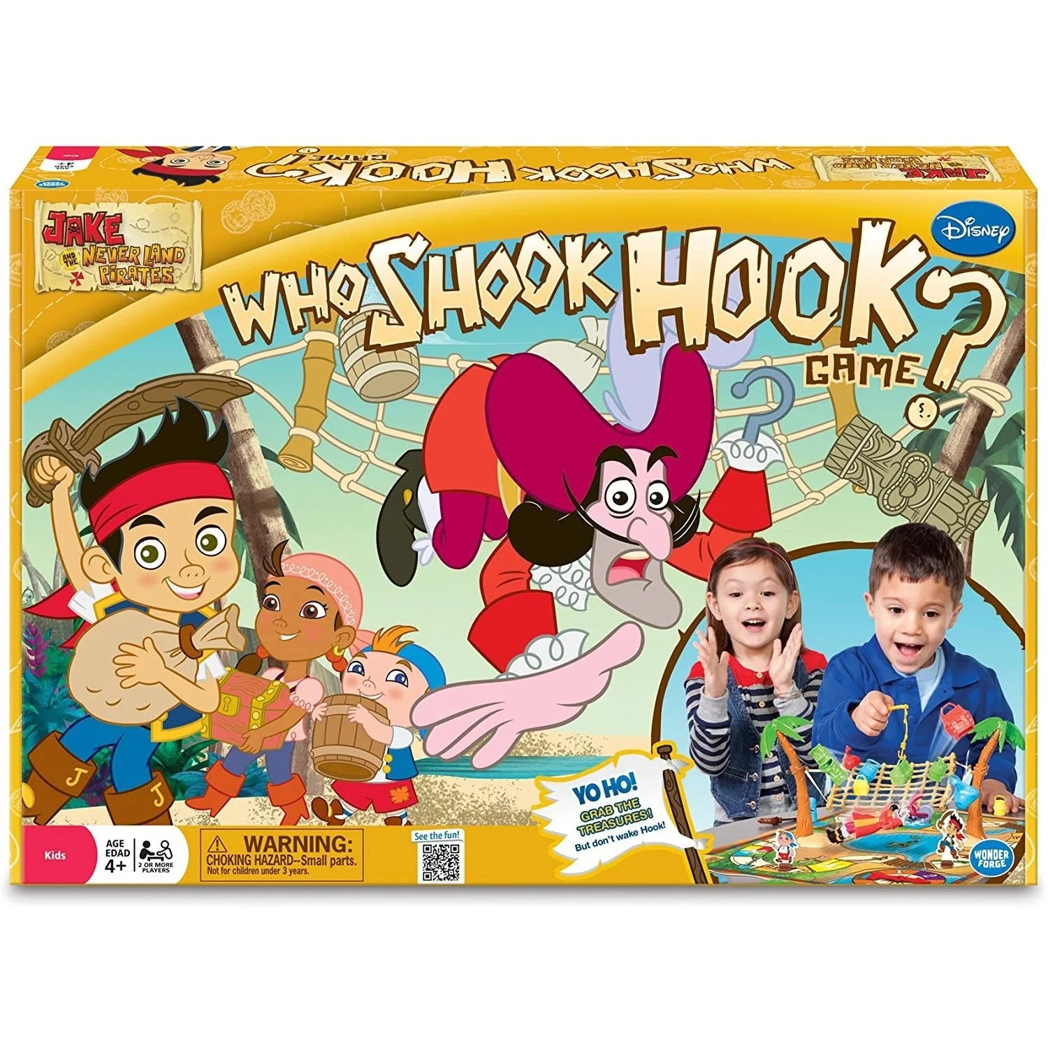 Disney Jake and the Never Land Who Shook Hook? Board Game