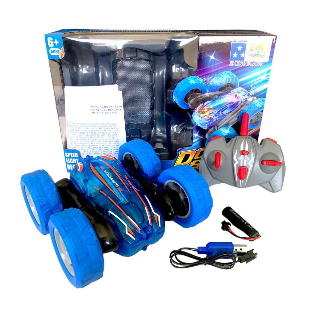 Superior Double-Sided RC Stunt Car - 2.4G High-Speed Light Max