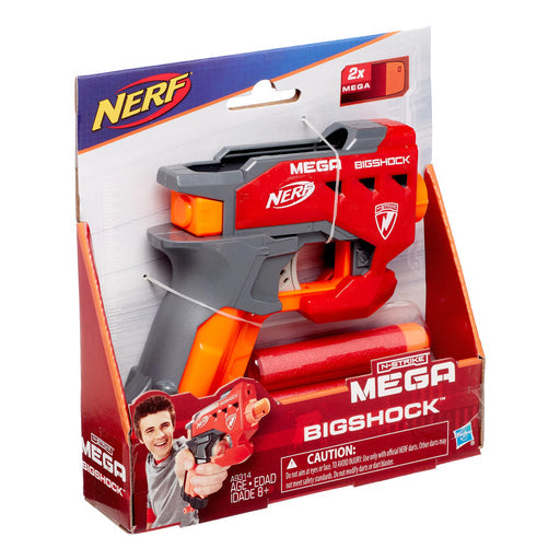 NERF N-Strike MEGA BigShock Blaster - Whistle Darts Included