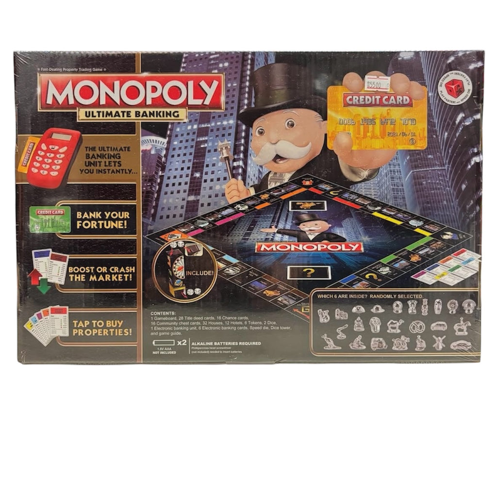 MONOPOLY ELECTRONIC BANKING BOARD GAME