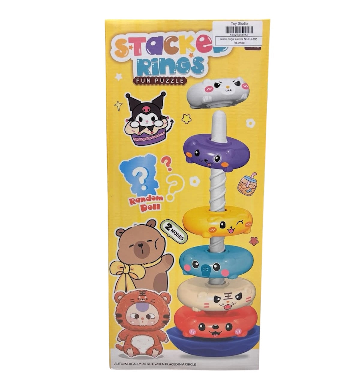 Kuromi Stack Rings for baby’s