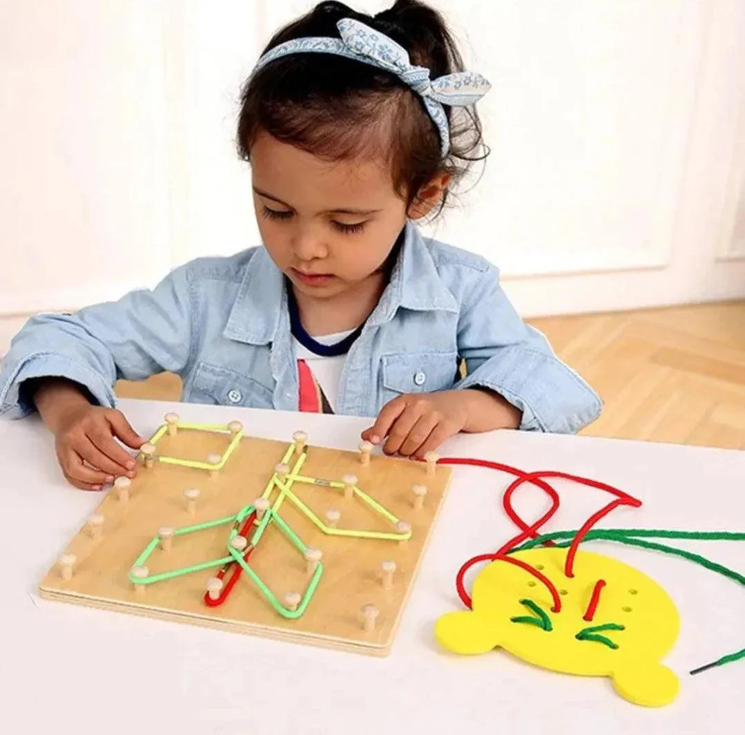 Toddler Fine Motor Skill Development Board