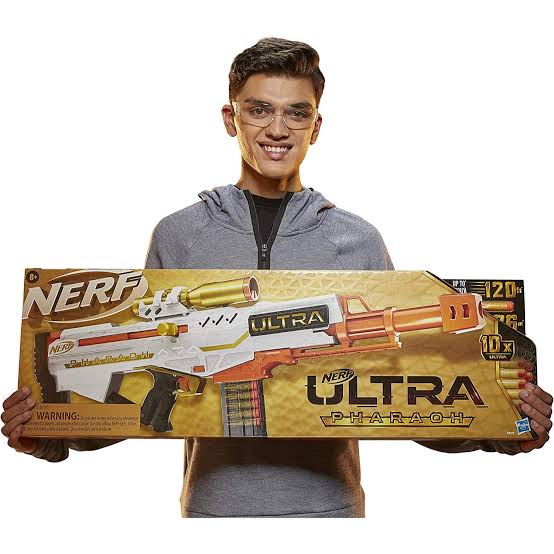 NERF Ultra Pharaoh Blaster with Premium Gold Accents