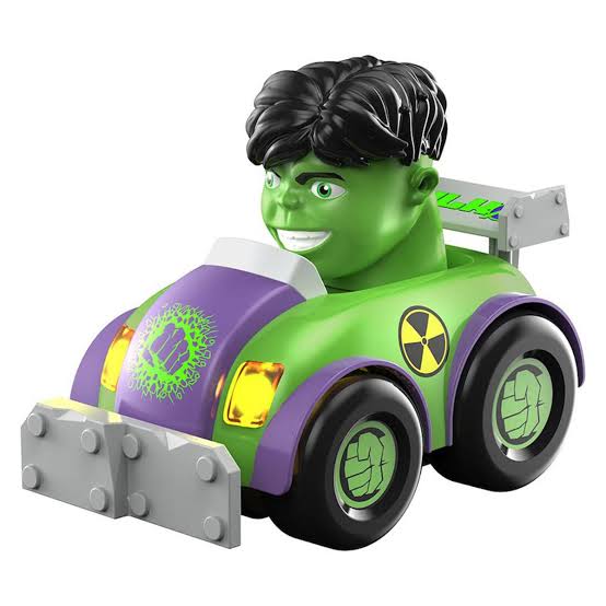 Marvel Original Hulk Hero Bump 'N Go Car
