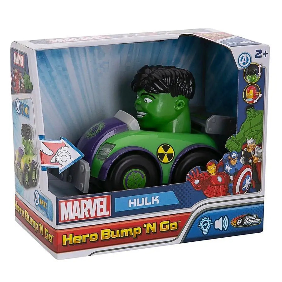 Marvel Original Hulk Hero Bump 'N Go Car