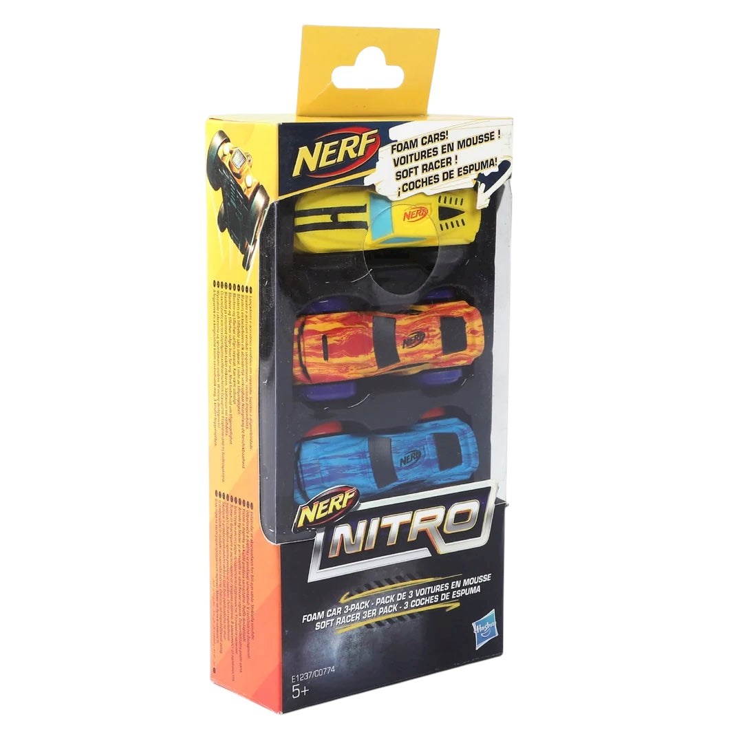 NERF Nitro Foam Car 3-Pack