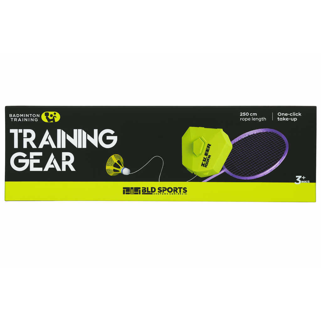 BLD Sports Badminton Training Gear Set with Rackets