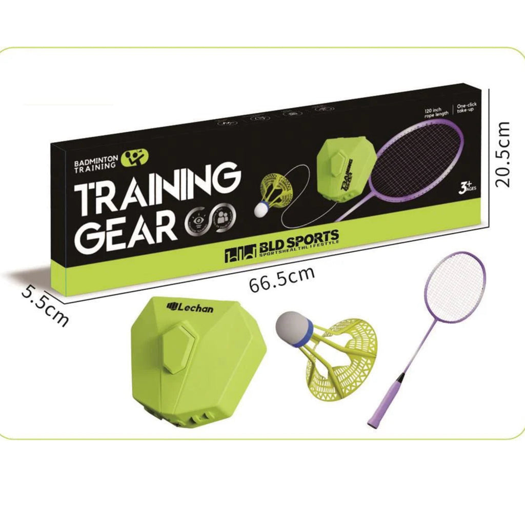 BLD Sports Badminton Training Gear Set with Rackets