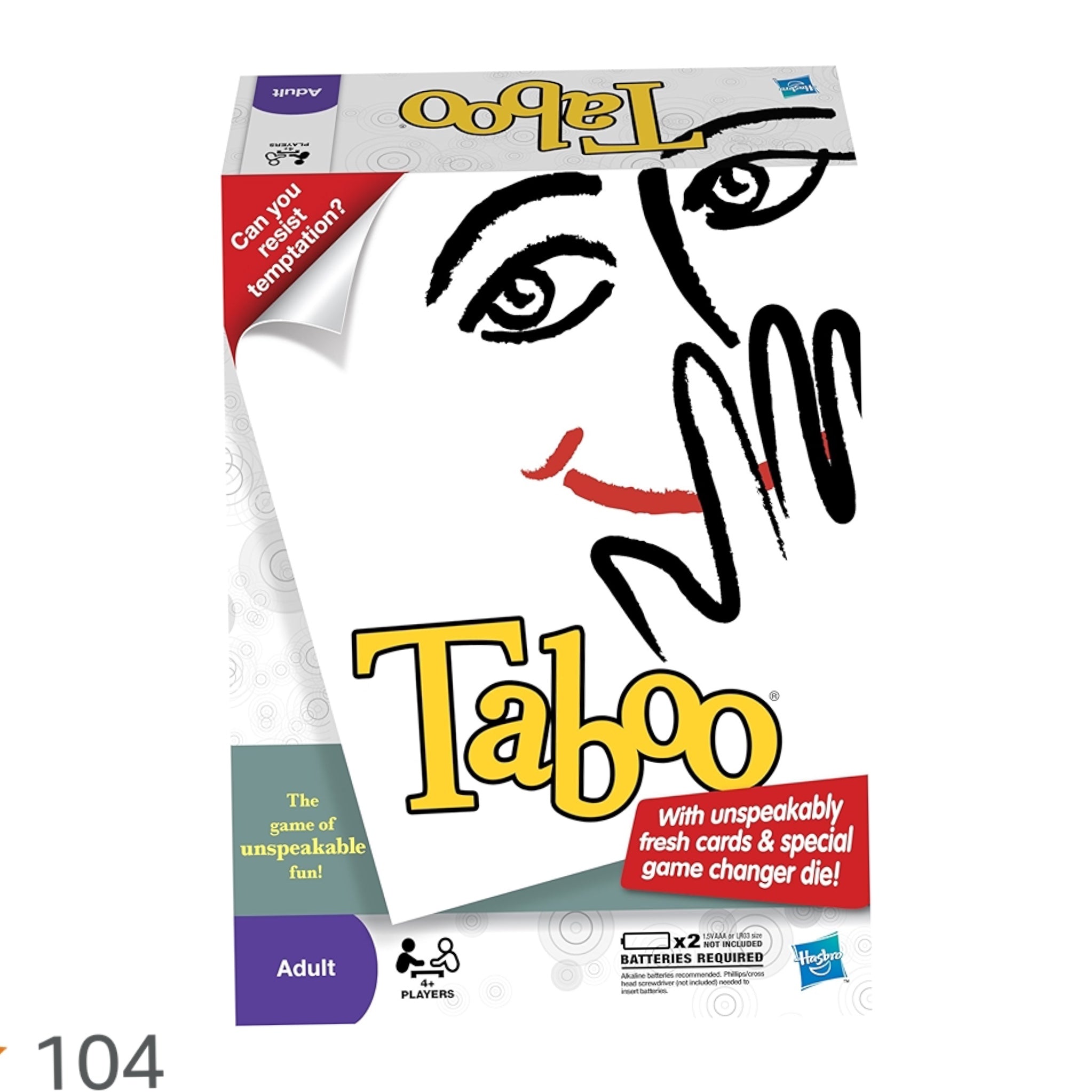 Hasbro Taboo Game