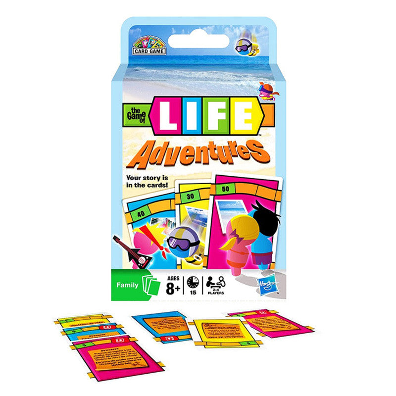 THE GAME OF LIFE Adventures Card Game