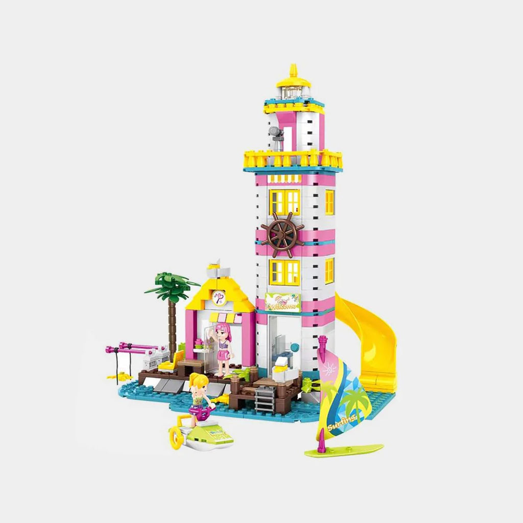 COGO Girls Island Lighthouse (Set 4556) - 412 Pcs