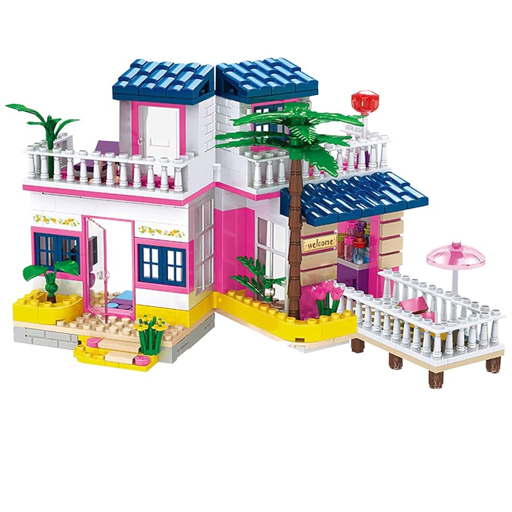 COGO Girls Beach House (Set 4550) - 366 Pcs