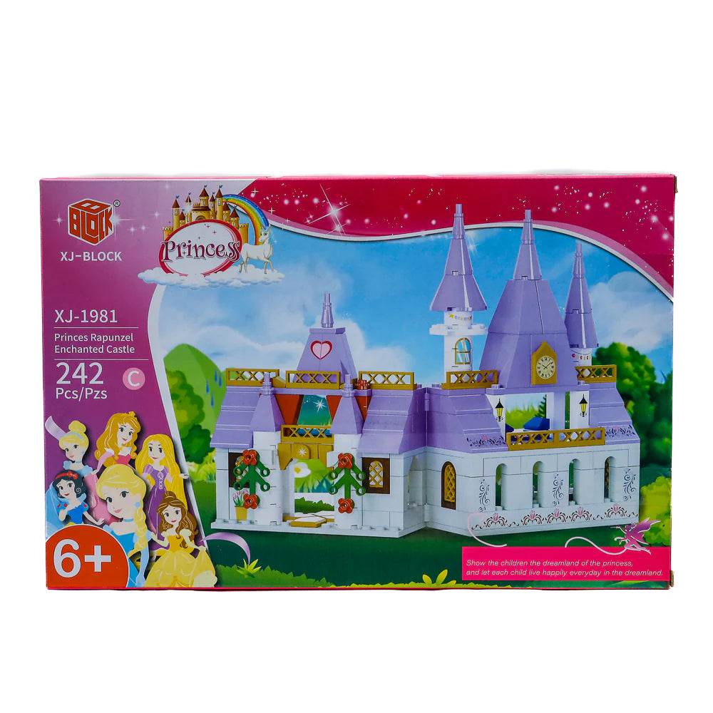 XJ-BLOCK Princess Rapunzel Enchanted Castle (Set XJ-1981) - 242 Pcs