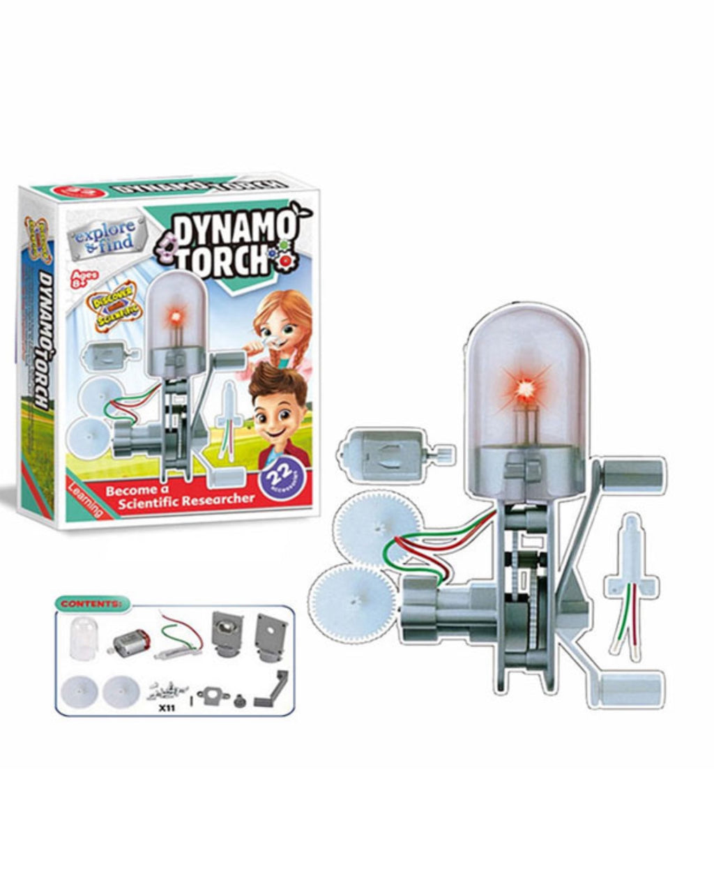 Dynamo Torch Kit - Build Your Own Light