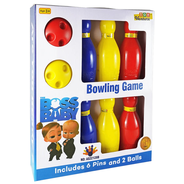 Kids Bowling Set – 6 Pins & 2 Balls