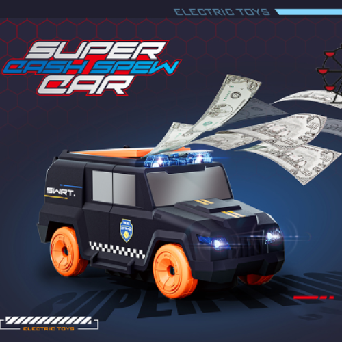 Super Cash Spew Car | Super Truck Electric Toy For Kids Random colour