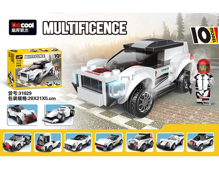 Decool Speed Vehicle Building
Blocks 31029 - 172 Pieces
