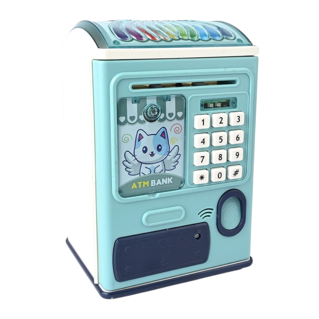 AUTOMATIC MONEY SAVING BOX AND ATM TOY FOR KIDS