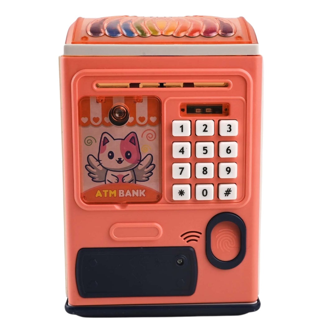 AUTOMATIC MONEY SAVING BOX AND ATM TOY FOR KIDS