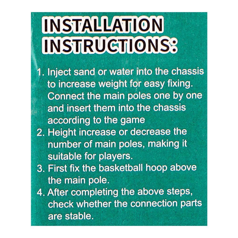 Basketball Set With Stand