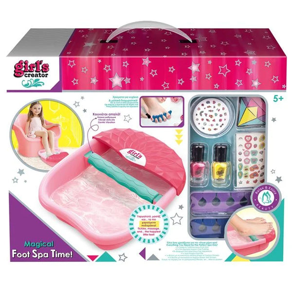 Kids Foot Spa – Fun Bubble Massage Pedicure Play Set