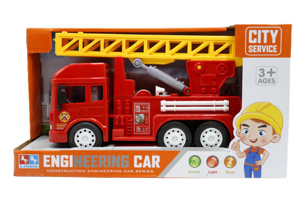 Red Rescue Truck For Kids