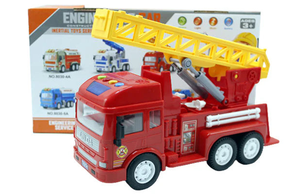Red Rescue Truck For Kids