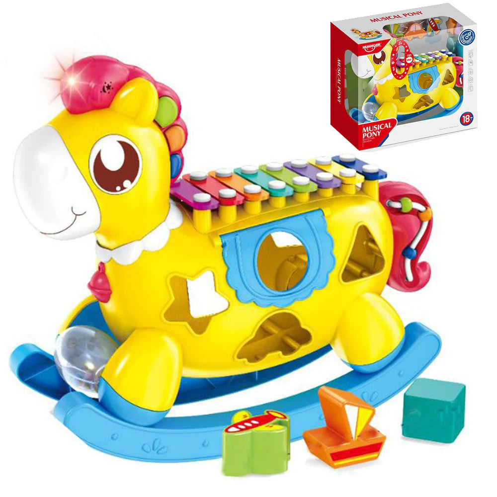 Musical Horse Toy for Toddlers 18+ Months Perfect Baby Toy for Fun & Learning