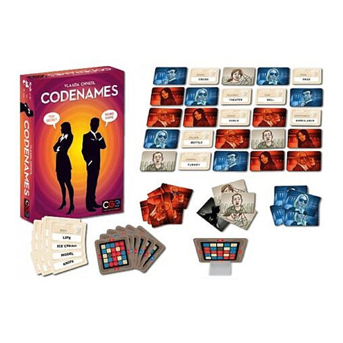 Codenames Board Game For Kids – 2 to 8 Players – Multi Color