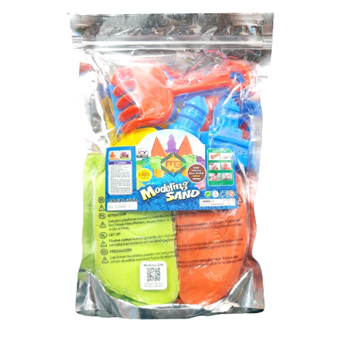 Kinetic Sand 1kg Pack for Kids Assorted Colors, Creative Play Fun