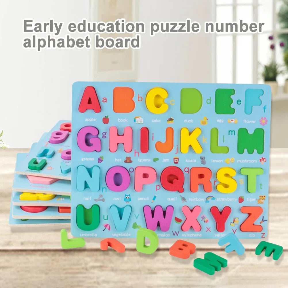 Alphabet Montessori Puzzle Set