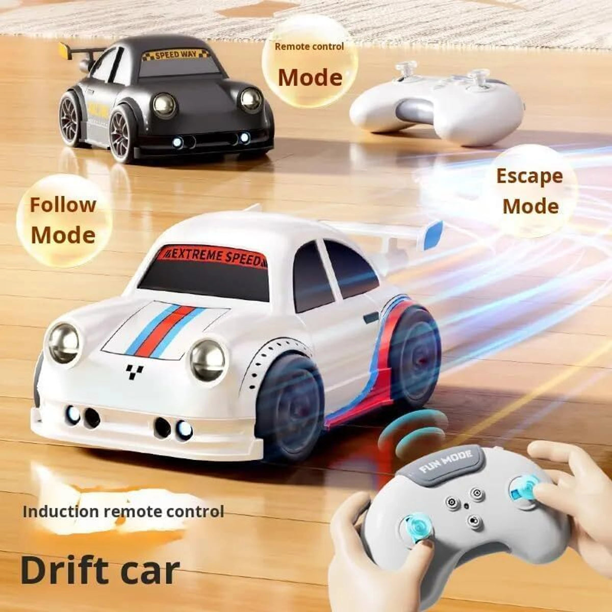 ADKD Mini Multifunctional Drift Remote Control Racing Car
