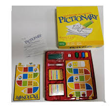 Pictionary Board Game Guess and Drawing Game Classic Board Game For Family Party Game