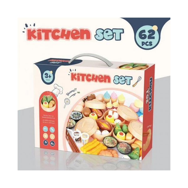 Kitchen Sets For Kids 62 Pcs