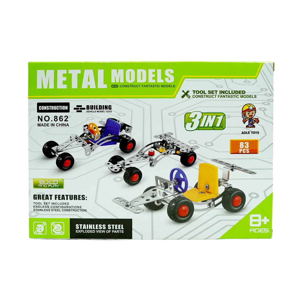Metal model block set