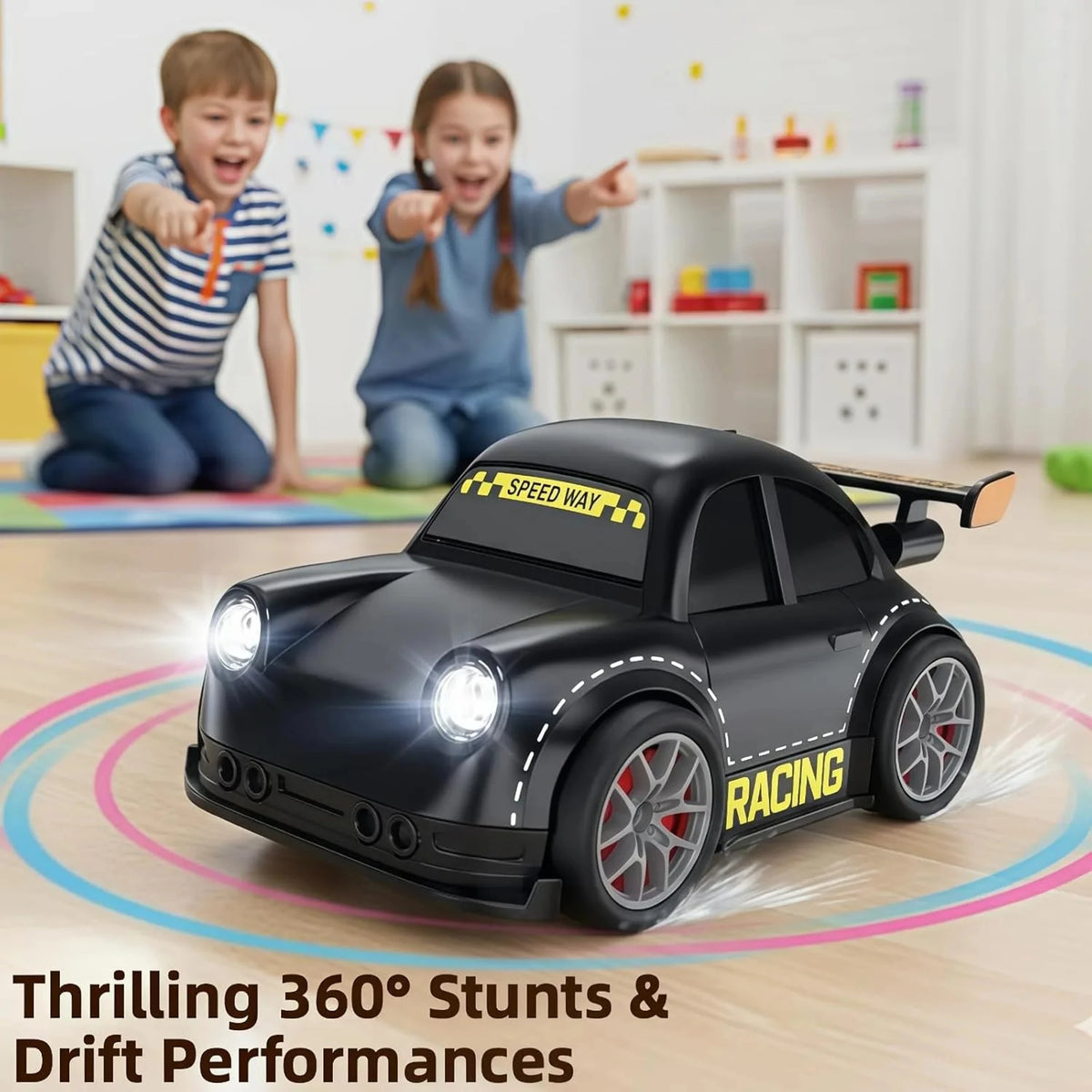 ADKD Mini Multifunctional Drift Remote Control Racing Car