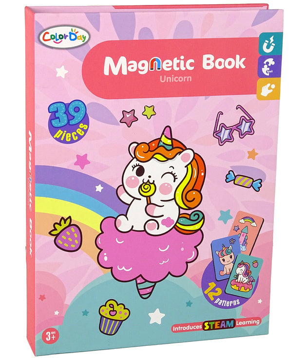 Unicorn Magnetic Puzzle Book 3+