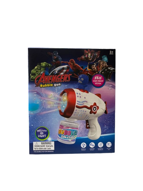 Soap bubble machine