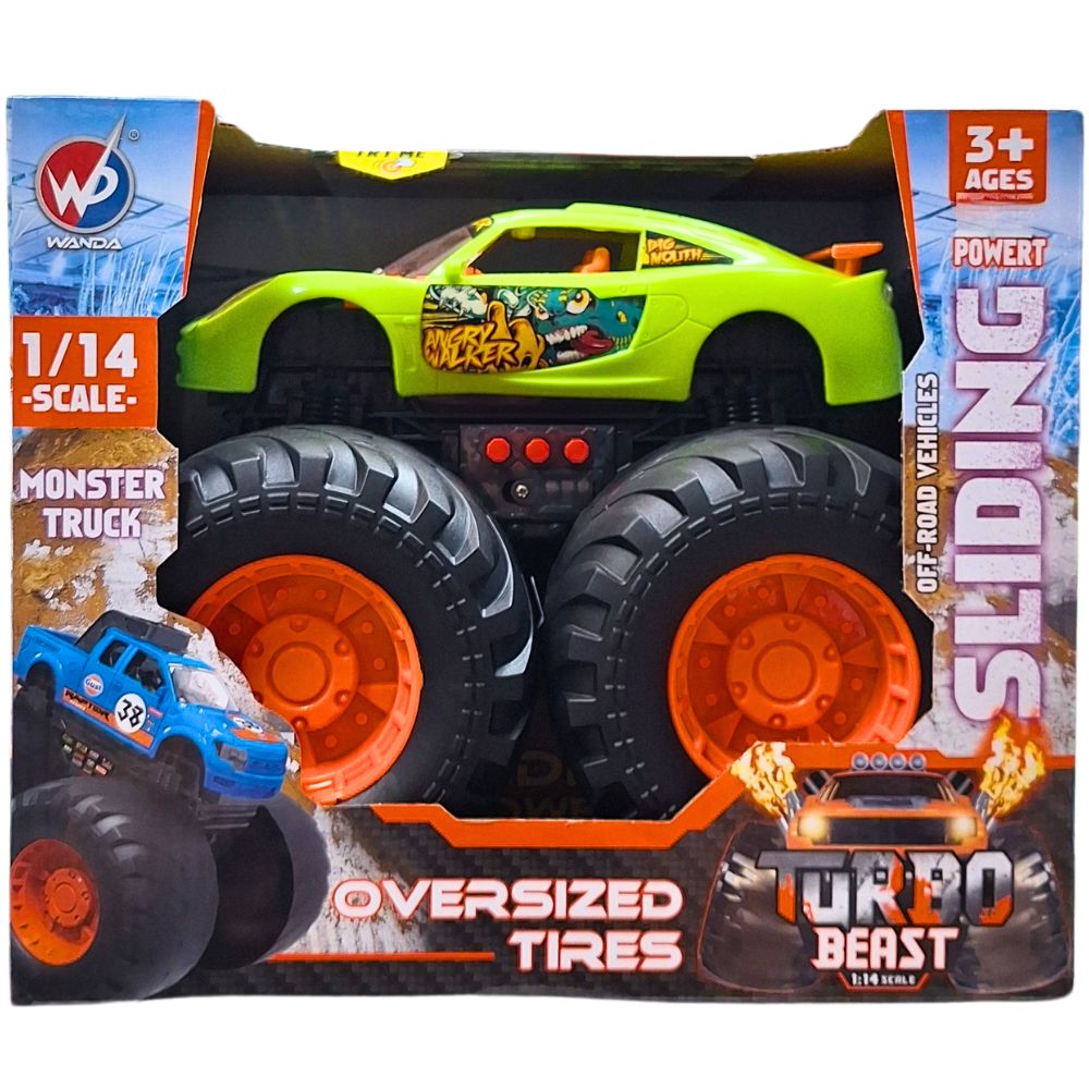 Free Wheel Turbo Beast Monster Truck with Light and Sound